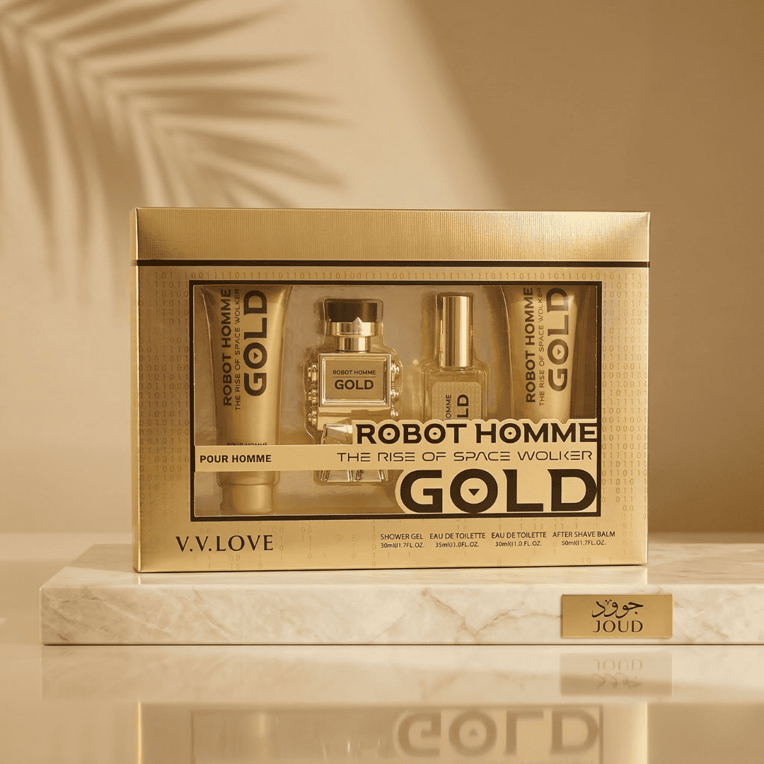 Robot Homme Gold Pour Homme Set